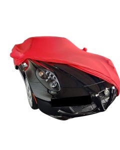 Indoor car cover Alfa Romeo 4C with mirror pockets