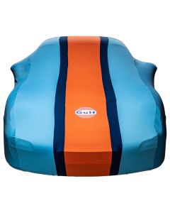 Indoor car cover Porsche 911 (997) Gulf design with logo