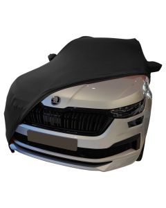 Indoor car cover Skoda Kodiaq with mirror pockets