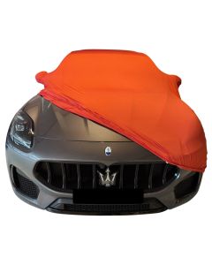 Indoor car cover Maserati Grecale Folgore with mirror pockets