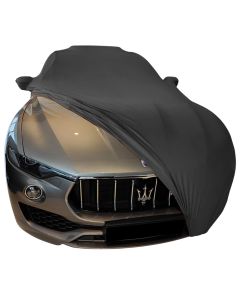 Indoor autohoes Maserati Levante met spiegelzakken