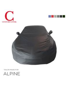 Custom tailored outdoor car cover Alpine GTA V6 with mirror pockets