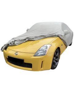 Outdoor autohoes Nissan 350Z met spiegelzakken