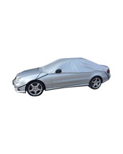 Mercedes-Benz CLK-Class Cabrio (A209) (2004-2010) half size car cover with mirror pockets