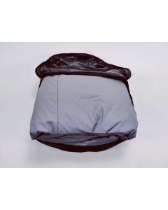 Custom tailored outdoor car cover Alfa Romeo 166 Sedan (936) Dark Grey with mirror pockets