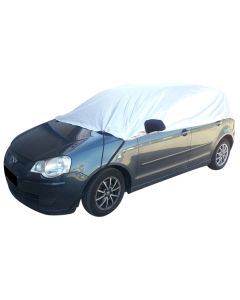 Volkswagen Polo 4 (2002-2018) half size car cover with mirror pockets