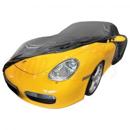 Bâche Voiture Housse de Protection pour Porsche Boxster 986 987 981  Roadster, Tissu Élastique, Respirant et Anti-Poussière,- Blue