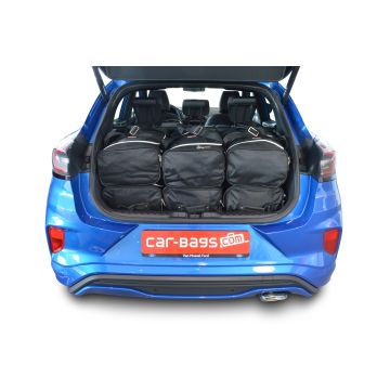 Reisetaschen-Set maßgeschneidert für Ford Puma (adjustable boot floor in lowest position) 2019-heute