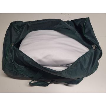 Custom tailored indoor car cover Alfa Romeo Giulia GT & GTA White with mirror pockets and print