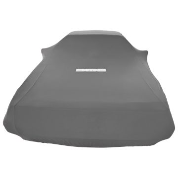 Indoor car cover DeLorean DMC-12 with print Stuttgart Grey