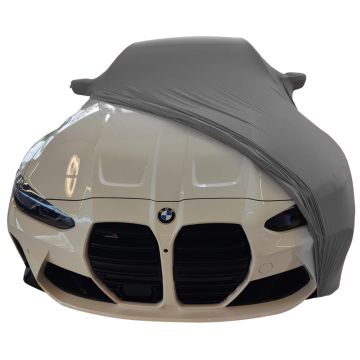 Indoor car cover BMW M4 cabrio (G83) with mirror pockets