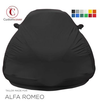 Custom tailored indoor car cover Alfa Romeo 2000 Berlina with mirror pockets