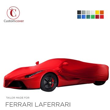 Housse voiture sur-mesure intérieur Ferrari LaFerrari avec poches de rétroviseurs