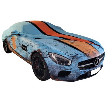 Indoor car cover Mercedes-Benz SLS AMG Roadster Gulf design