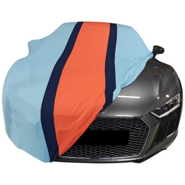 Indoor car cover Audi R8 Mk1 Gulf design