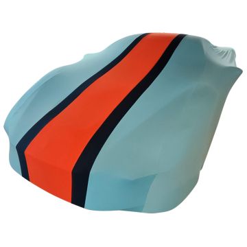 Indoor car cover Ferrari 488 Gulf design