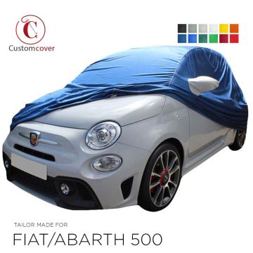 Funda para coche interior hecho a medida Fiat 500 con mangas espejos