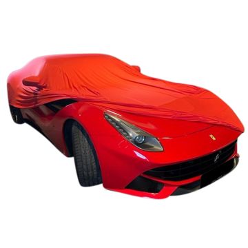 Indoor car cover Ferrari F12 Berlinetta with mirror pockets