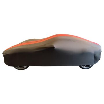 Indoor car cover Ferrari 550 Maranello black with red striping