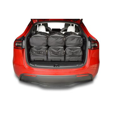 Set de sacs de voyage sur mesure pour Tesla Model Y 2020-actuel 5-des portes hatchback