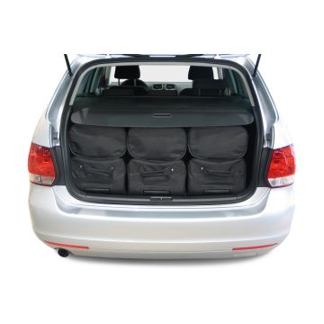 Set de sacs de voyage sur mesure pour Volkswagen Golf 6 Variant (5K) 2009-2013 wagon