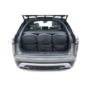 Set de bolsas de viaje hechas a medida para Land Rover Velar without spare wheel 2017-actual