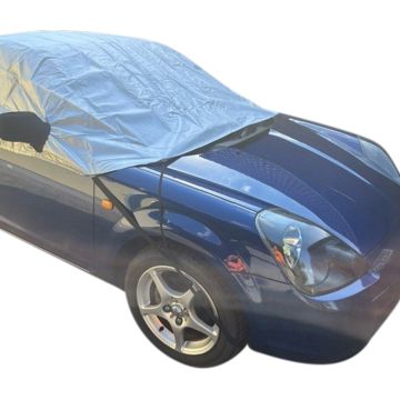 Toyota MR2 Mk2 (1989-1999) half size car cover with mirror pockets