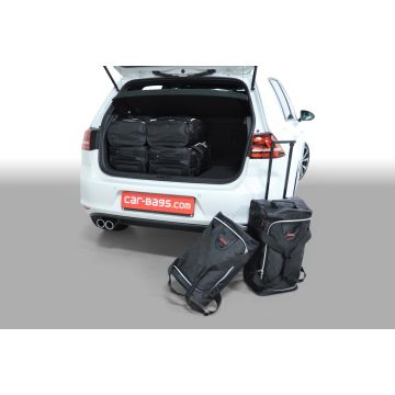 Set de sacs de voyage sur mesure pour Volkswagen Golf 7 GTE 5-porte hatchback 2014-2020