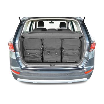 Reistassen set op maat Seat Ateca 2016-attuale high boot floor