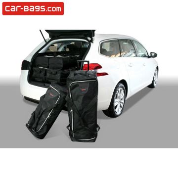 Set de bolsas de viaje hechas a medida para Peugeot 308 II SW 2013-actual