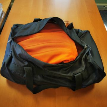 Custom tailored indoor car cover NSU Prinz TT/TTS Dutch Orange with mirror pockets print included