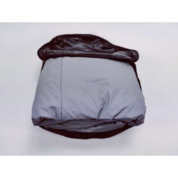 Custom tailored outdoor car cover Alfa Romeo 166 Sedan (936) Dark Grey with mirror pockets