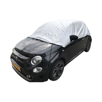 Abarth 500 (2010-current) half size car cover with mirror pockets