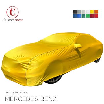 Custom tailored indoor car cover Mercedes-Benz E-class with mirror pockets