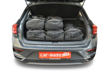 Resväska set specialtillverkat för Volkswagen T-Roc 5-dörr hatchback 2017-aktuellt