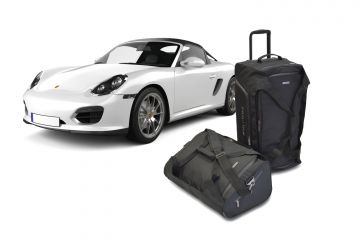 Reisetaschen-Set Porsche Cayman (987) 2004-2012 Pro.Line (2WD + 4WD. With CD-changer in luggage space)