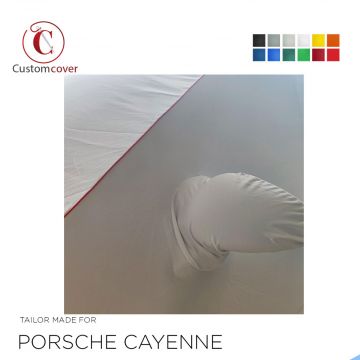 Telo copriauto da interno fatto su misura Porsche Cayenne con tasche per gli specchietti