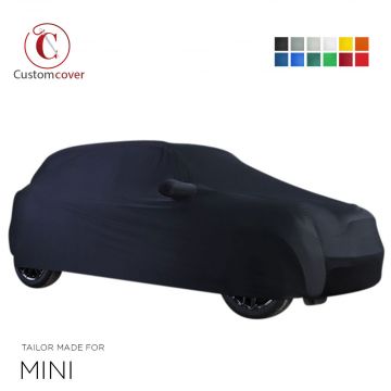 Custom tailored indoor car cover Mini Paceman with mirror pockets