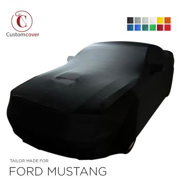 Custom tailored indoor car cover Ford Mustang 5 with mirror pockets