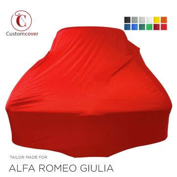 Custom tailored indoor car cover Alfa Romeo Giulia