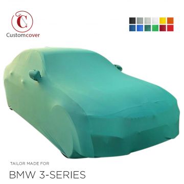 Custom tailored indoor car cover BMW 3-Series (G20/G21) with mirror pockets