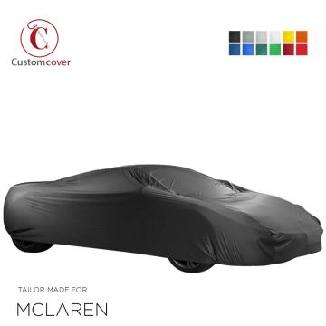 Custom tailored indoor car cover McLaren GT P22 with mirror pockets