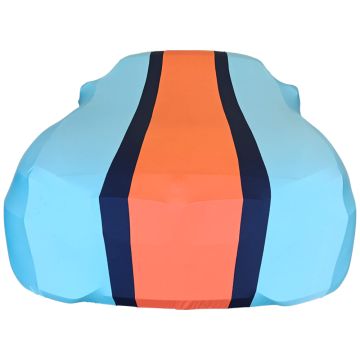 Indoor car cover BMW 2-Series F22 coupe Gulf design