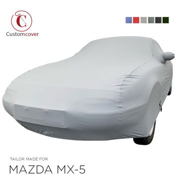 Housse voiture sur-mesure extérieur Mazda MX-5 NA avec poches de rétroviseurs