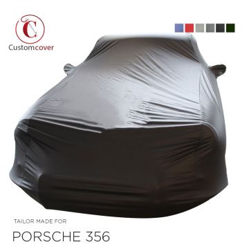 Telo copriauto da esterno fatto su misura Porsche 356 con tasche per gli specchietti