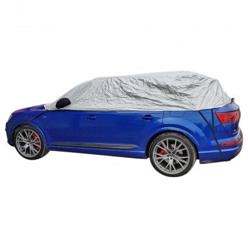 Audi Q7 (2015-current) half size car cover with mirror pockets