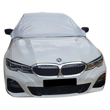 BMW 3-Series (G20) (2019-current) half size car cover with mirror pockets