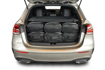 Resväska set specialtillverkat för Mercedes-Benz A Class Hatchback Plug-in Hybrid (W177) 2020- 4-dörr sedan 2020-aktuellt