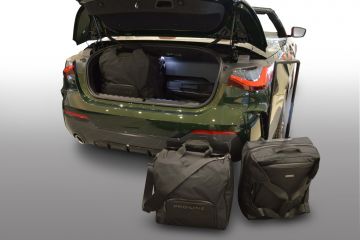 Reisetaschen-Set BMW 4 Series Cabriolet (G23) 2020-heute Pro.Line (Both with the convertible top open and closed all bags fit in the boot space)