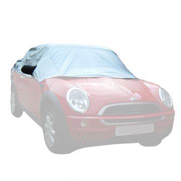 Mini Cooper Cabrio (R52) Mk I One (2004-2008) half size car cover with mirror pockets